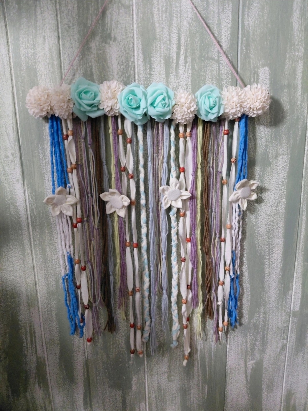 Hippy wall hanging 26" length 18" wide